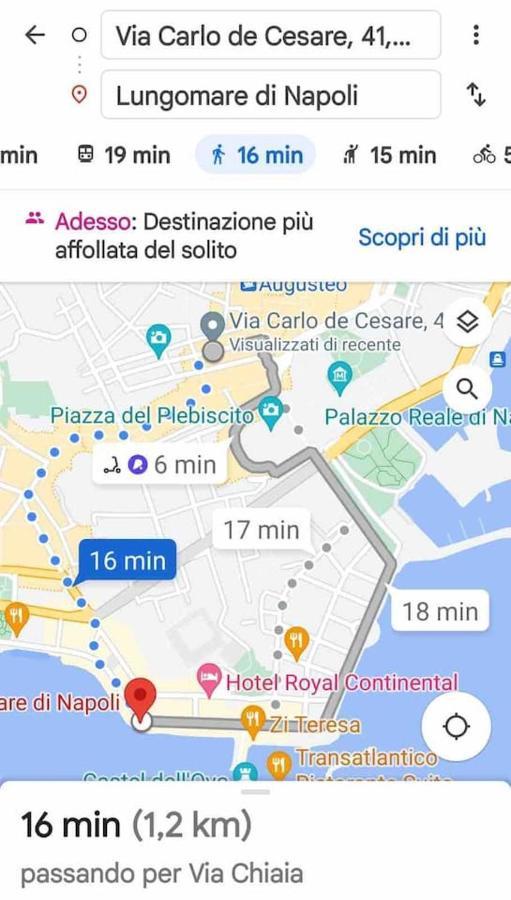 Traversa Toledo, Intero Appartamento Al Plebiscito 나폴리 외부 사진