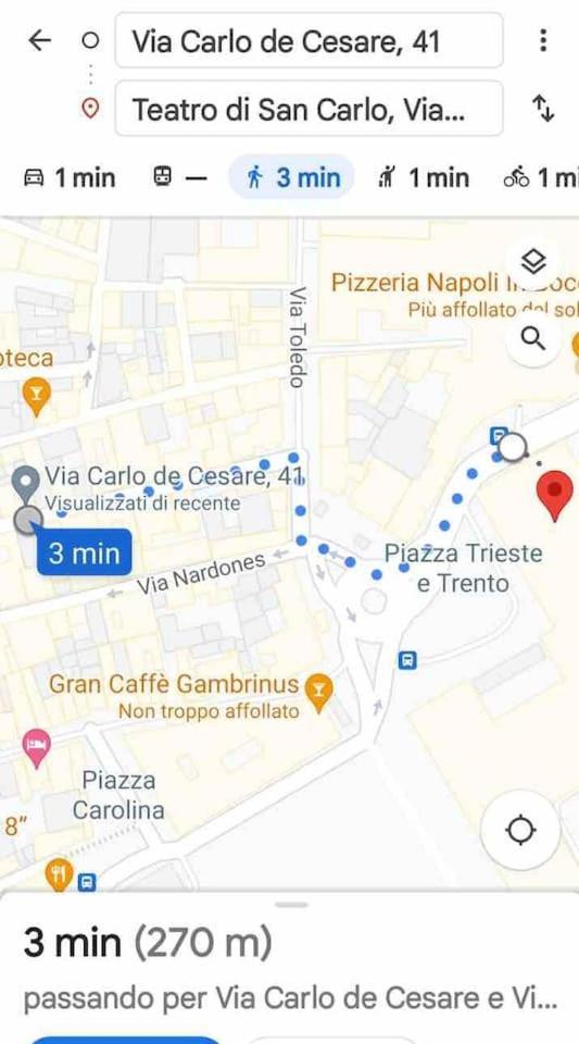 Traversa Toledo, Intero Appartamento Al Plebiscito 나폴리 외부 사진