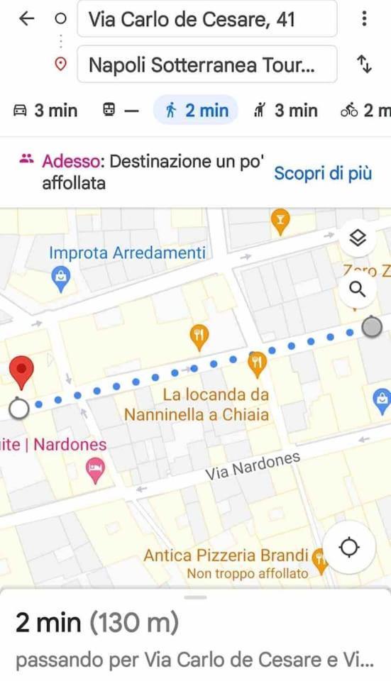 Traversa Toledo, Intero Appartamento Al Plebiscito 나폴리 외부 사진